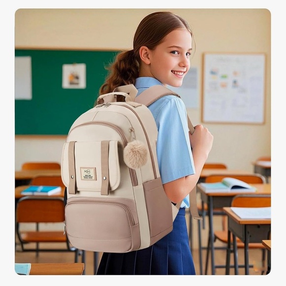 Kids Backpack for Girls,Bookbag for Teens Bag Elementary Primary Middle (072) - Picture 2 of 7